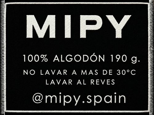 Etiqueta MIPY negra