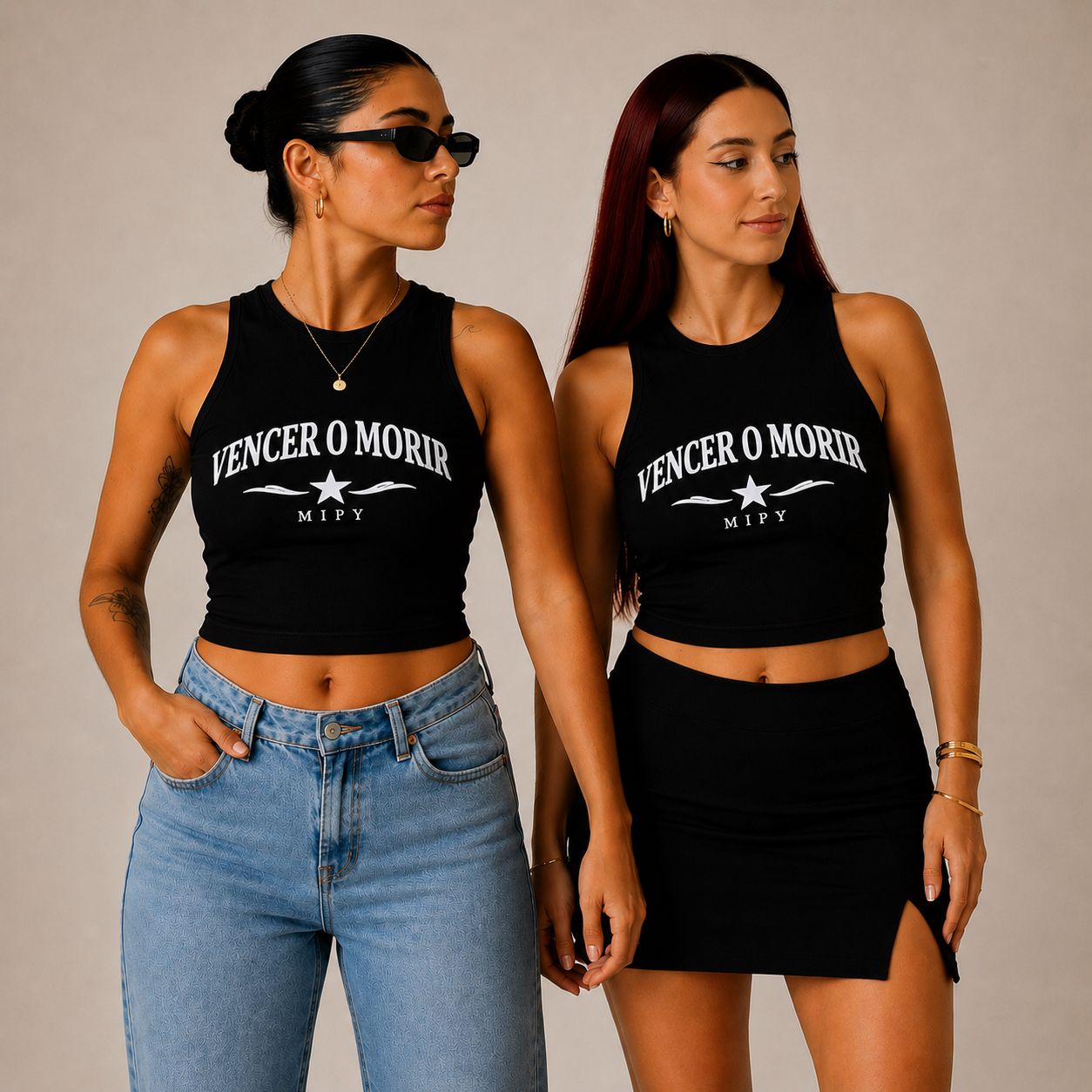 Modelos con top MIPY negro