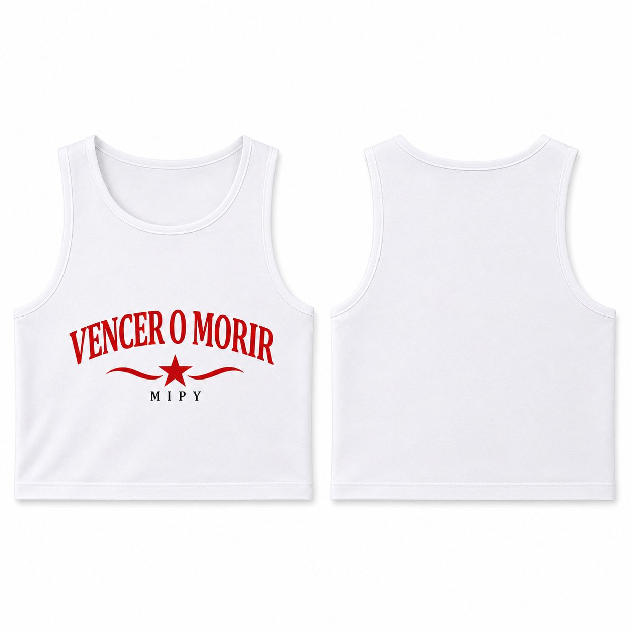 Top MIPY Vencer o Morir blanco - Identidad Paraguaya